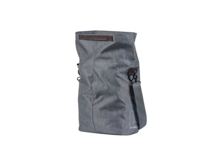 Basil City fietstas - grey