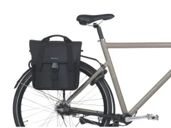 Basil Go enkele fietstas 16 Liter - Black
