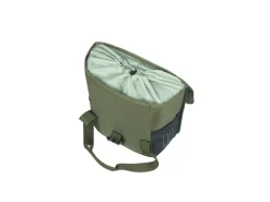 Basil Go enkele fietstas 16 Liter - Dark Green