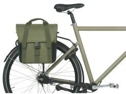 Basil Go enkele fietstas 16 Liter - Dark Green