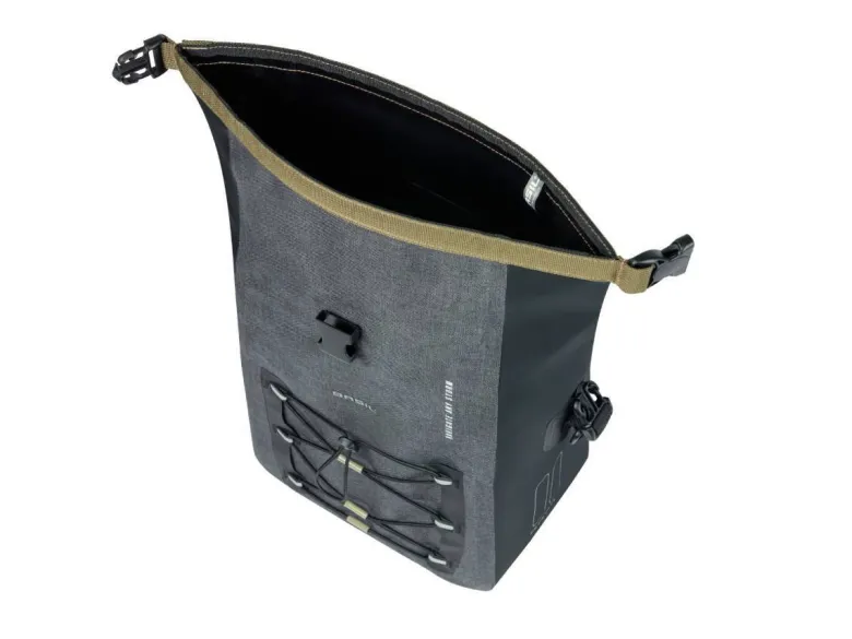 Basil Navigator Storm Single Pannier fietstas - Black
