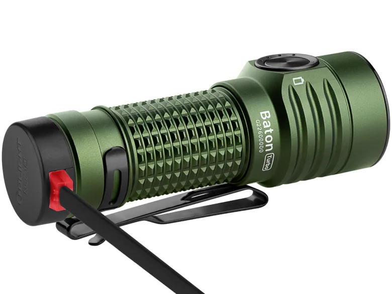 Baton Turbo OD zaklamp - Green