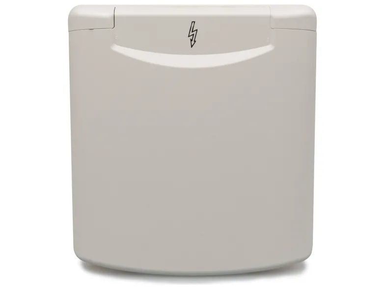 BBA CEE buitenwand stekkerdoos - Grey