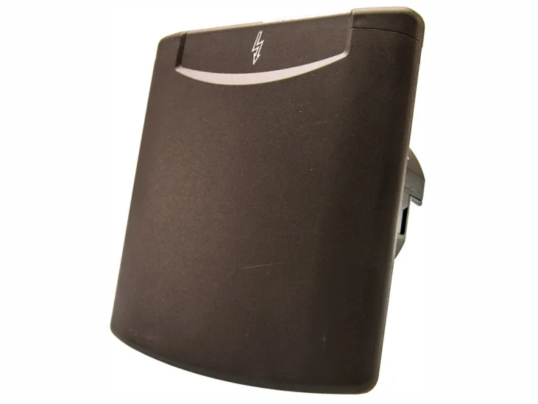BBA CEE buitenwand stekkerdoos - grey