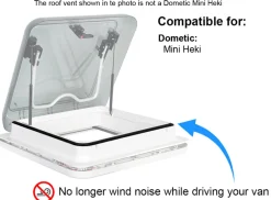 BBA Dometic Mini Heki dakluik afdichtingsrubber
