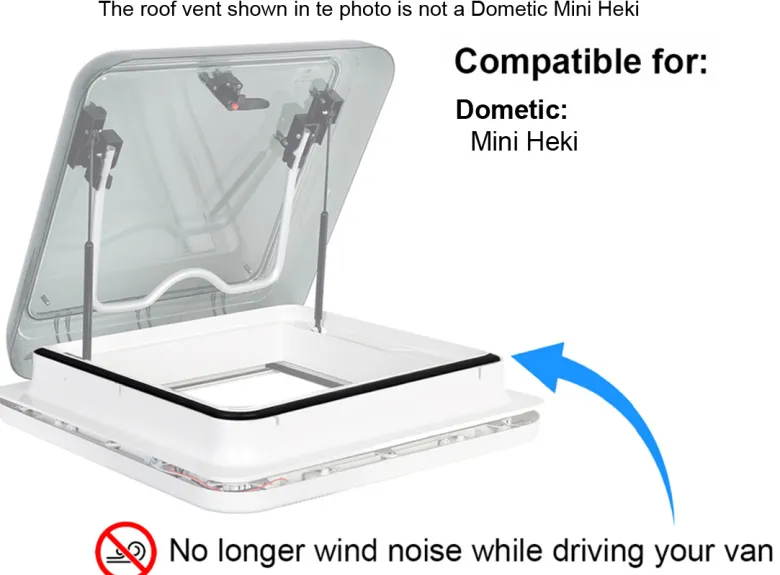 BBA Dometic Mini Heki dakluik afdichtingsrubber