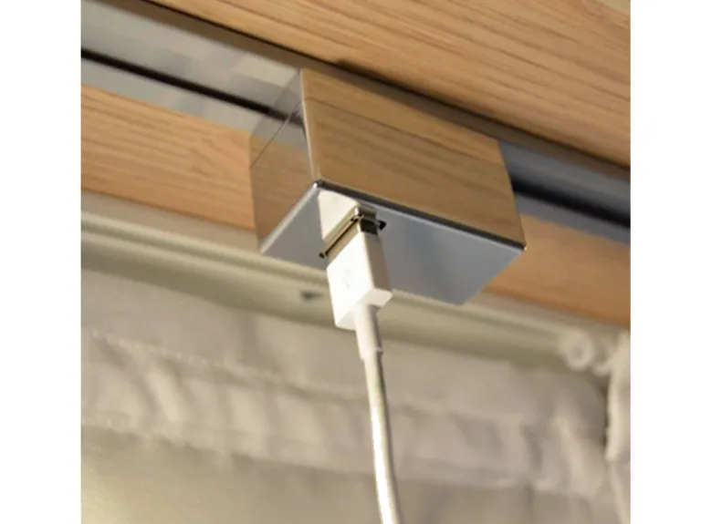 BBA Dometic USB-A oplaadadapter voor rail - chrome