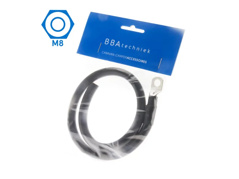 BBA 35 mm² accu kabel flexibel - black & 0,5 meter