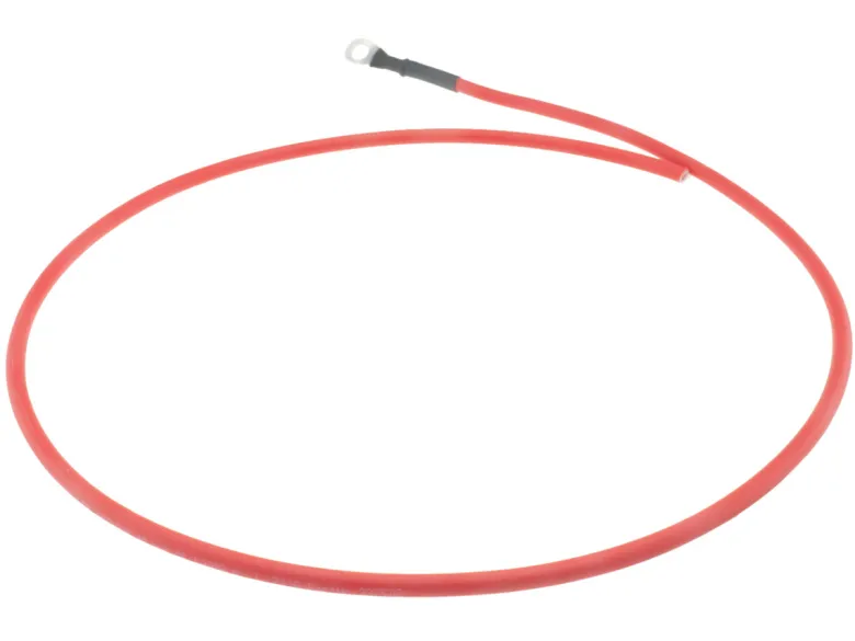 BBA 10 mm 100 cm accukabel - red
