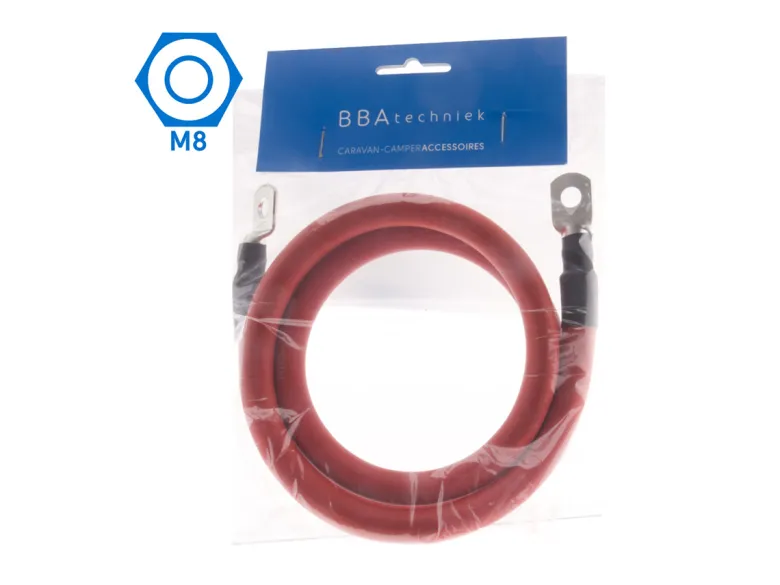 BBA 50 mm² flexibele accu kabel - red & 1 meter