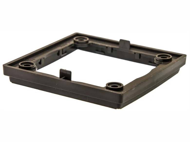 BBA 1 vaks stopcontact afstandsraam - grey