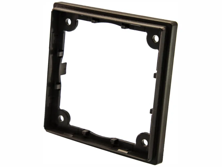 BBA 1 vaks stopcontact afstandsraam - grey