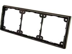 BBA 3-vaks stopcontact afstandsraam - grey