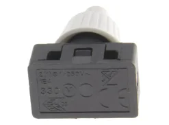 BBA 12V Drukschakelaar met wartel - black/white