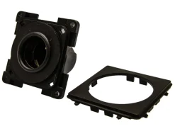 BBA 12 volt contactdoos - black