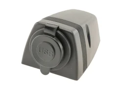 BBA 12-24V USB 5V DC 2,1A contactdoos opbouw