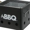 BBQ mini kubus houtskoolbarbecue