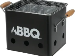 BBQ mini kubus houtskoolbarbecue