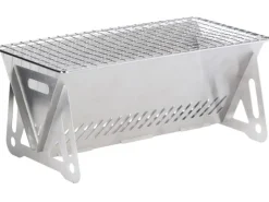 BBQ RVS mini vouwbare houtskoolbarbecue