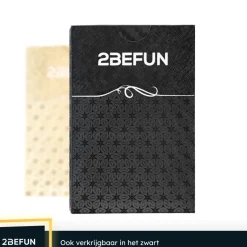 2BEFUN Waterdichte Speelkaarten - Gold
