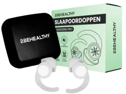 2BEHEALTHY 2-paar slaapoordoppen - White