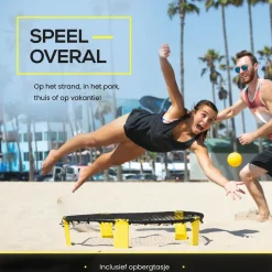 2BEHOME Spikeball Roundnet set - Yellow