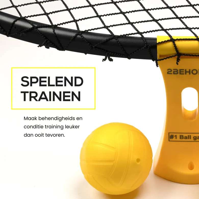 2BEHOME Spikeball Roundnet set - Yellow