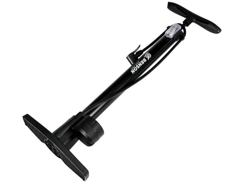 Benson fietspomp met manometer