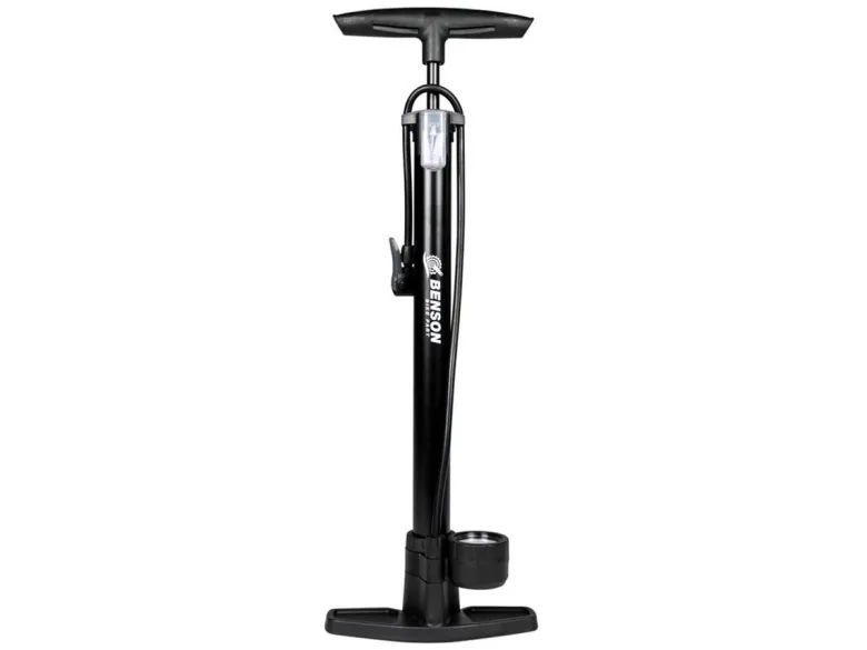 Benson fietspomp met manometer