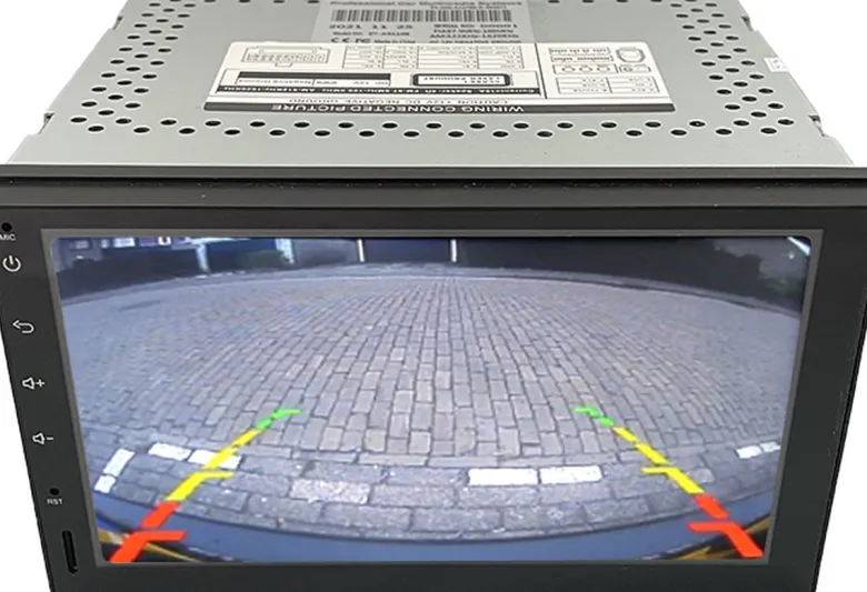 BergGPS 2-DIN inbouw radio camper navigatie met Carplay
