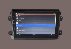 BergGPS FD-9000-F8 - 9-inch Fiat Ducato Radio camper navigatie