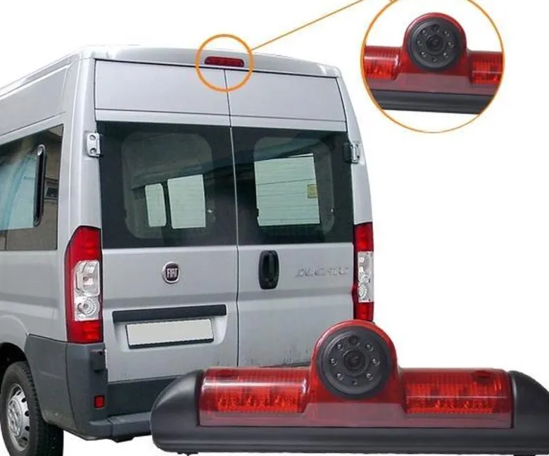 BergGPS Fiat Ducato derde remlicht achteruitrijcamera