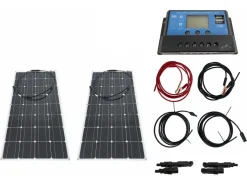 Bergproducts 200 watt flexibel zonnepaneelset