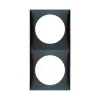 Berker integro 2 V afdekraam - anthracite