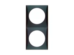 Berker integro 2 V afdekraam - anthracite