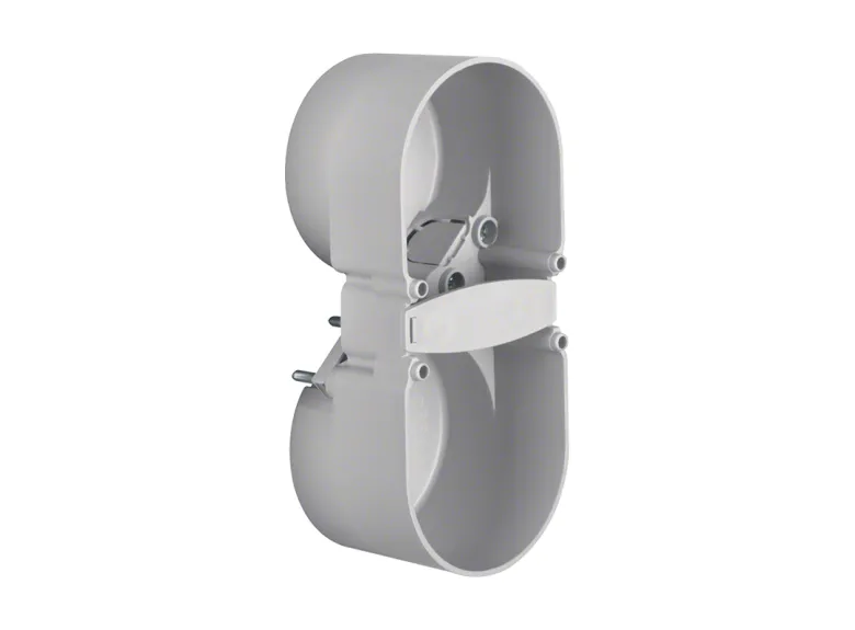 Berker integro 2V diepte van 37 mm inbouwdoos - grey