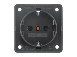 Berker integro 1V RA AB contactdoos - anthracite