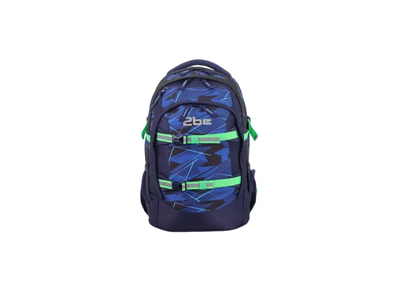 2be School Backpack Rugzak Marine Blauw