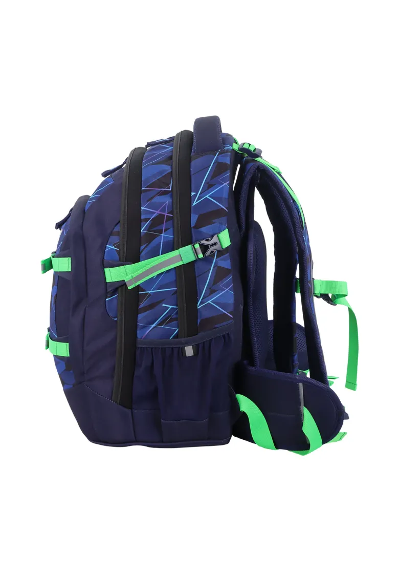 2be School Backpack Rugzak Marine Blauw