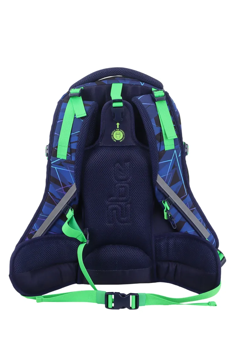 2be School Backpack Rugzak Marine Blauw