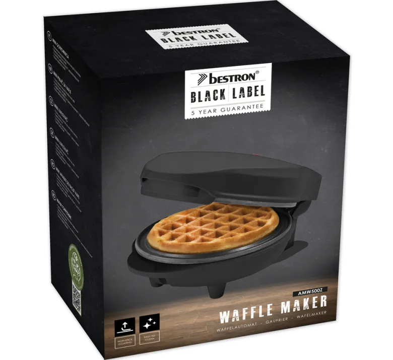 Bestron AMW500Z mini wafelijzer - Klassieke wafels