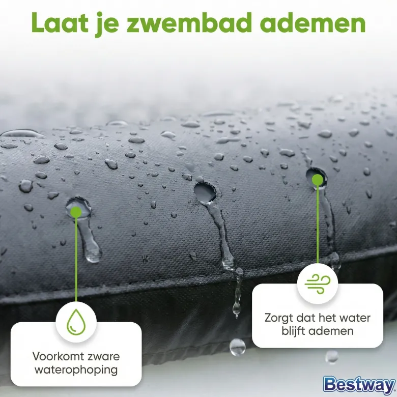 Bestway ø244 cm afdekzeil - Black