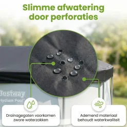 Bestway ø396 cm afdekzeil - Black