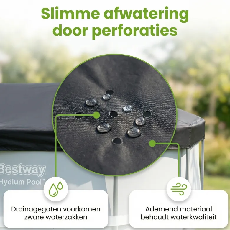 Bestway ø396 cm afdekzeil - Black