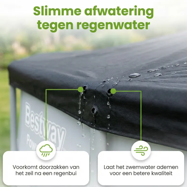 Bestway ø457 cm afdekzeil - Black