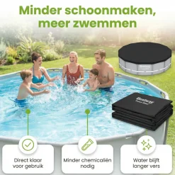 Bestway ø457 cm afdekzeil - Black