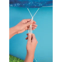 Bestway 244 cm zwembad afdekhoes