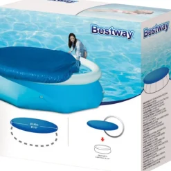 Bestway 244 cm zwembad afdekhoes