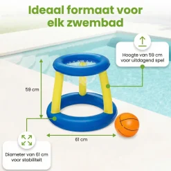 Bestway drijvend basketbalnet