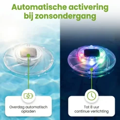 Bestway drijvende led verlichting